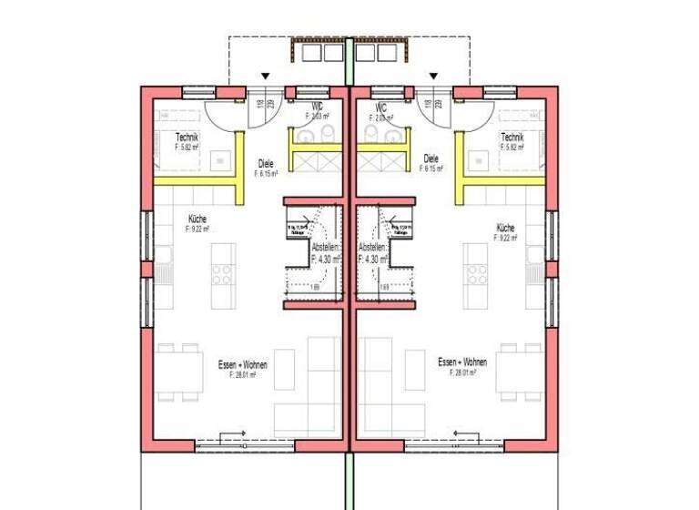 Doppelhaushälfte zum Kauf - Erstbezug 6 Zimmer 142 m² 205 m² Grundstück Denklingen 86920