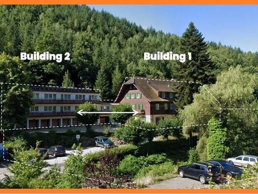 Hotel zum Kauf 2.800.000 € 32 Zimmer 4.140 m² Gastrofläche 12.750 m² Grundstück Gaisbach 91 Gaisbach Baden-Baden 76534