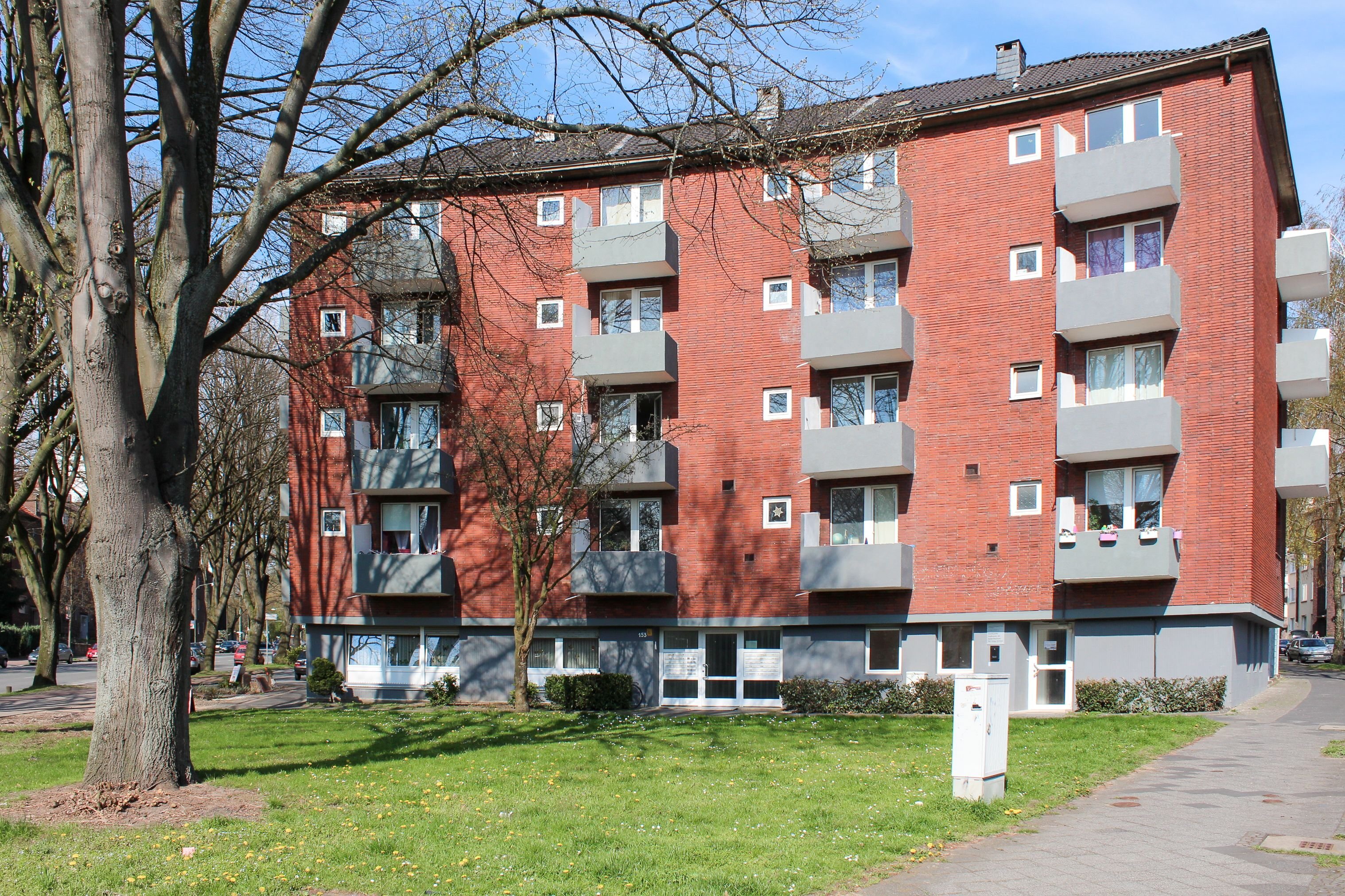 Wohnung zur Miete 345 € 1,5 Zimmer 26 m²<br/>Wohnfläche 1.<br/>Geschoss Oskar-Hoffmann-Straße 153 Südinnenstadt Bochum 44789