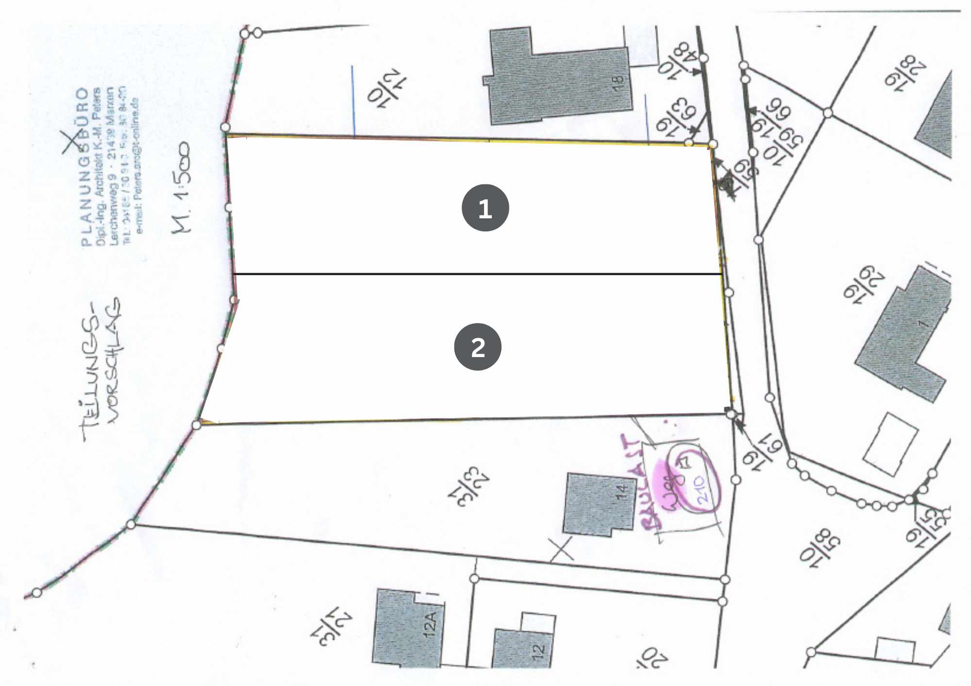 Grundstück zum Kauf 690.200 € 1.725,5 m²<br/>Grundstück Häcklingen Lüneburg / Häcklingen 21335