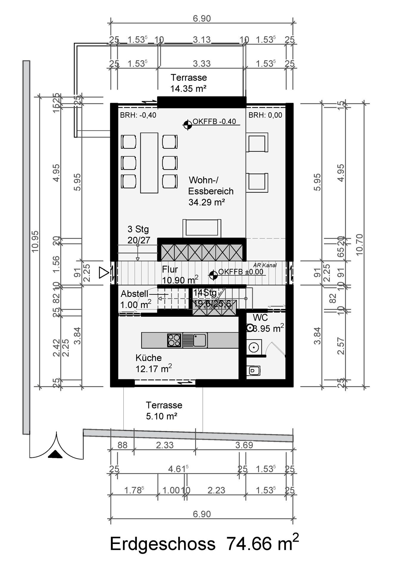 Einfamilienhaus zum Kauf 680.000 € 2 Zimmer 103,8 m²<br/>Wohnfläche 700 m²<br/>Grundstück Lohausen Düsseldorf / Lohausen 40474