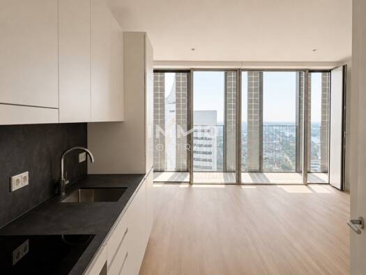 Wohnung zur Miete - Erstbezug 932 € 1 Zimmer 32,2 m² 38. Geschoss frei ab 01.11.2026 Donaustadt 1220