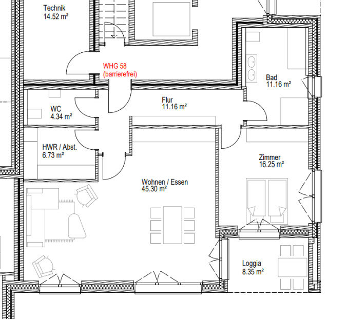 Wohnung zum Kauf 385.081 € 2 Zimmer 99,1 m²<br/>Wohnfläche EG<br/>Geschoss ab sofort<br/>Verfügbarkeit Raiffeisenstraße 2c, Nummer 58 Süderneuland I Norden 26506