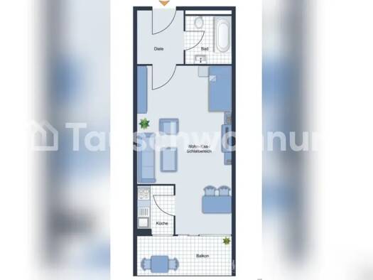 Studio zur Miete Tauschwohnung 790 € 1 Zimmer 33 m² Bogenhausen München 81925