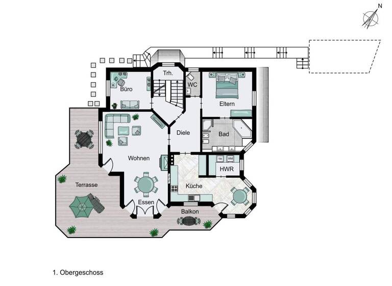 Mehrfamilienhaus zum Kauf 1.090.000 € 11 Zimmer 277 m² 598 m² Grundstück frei ab sofort Oberensingen Nürtingen 72622