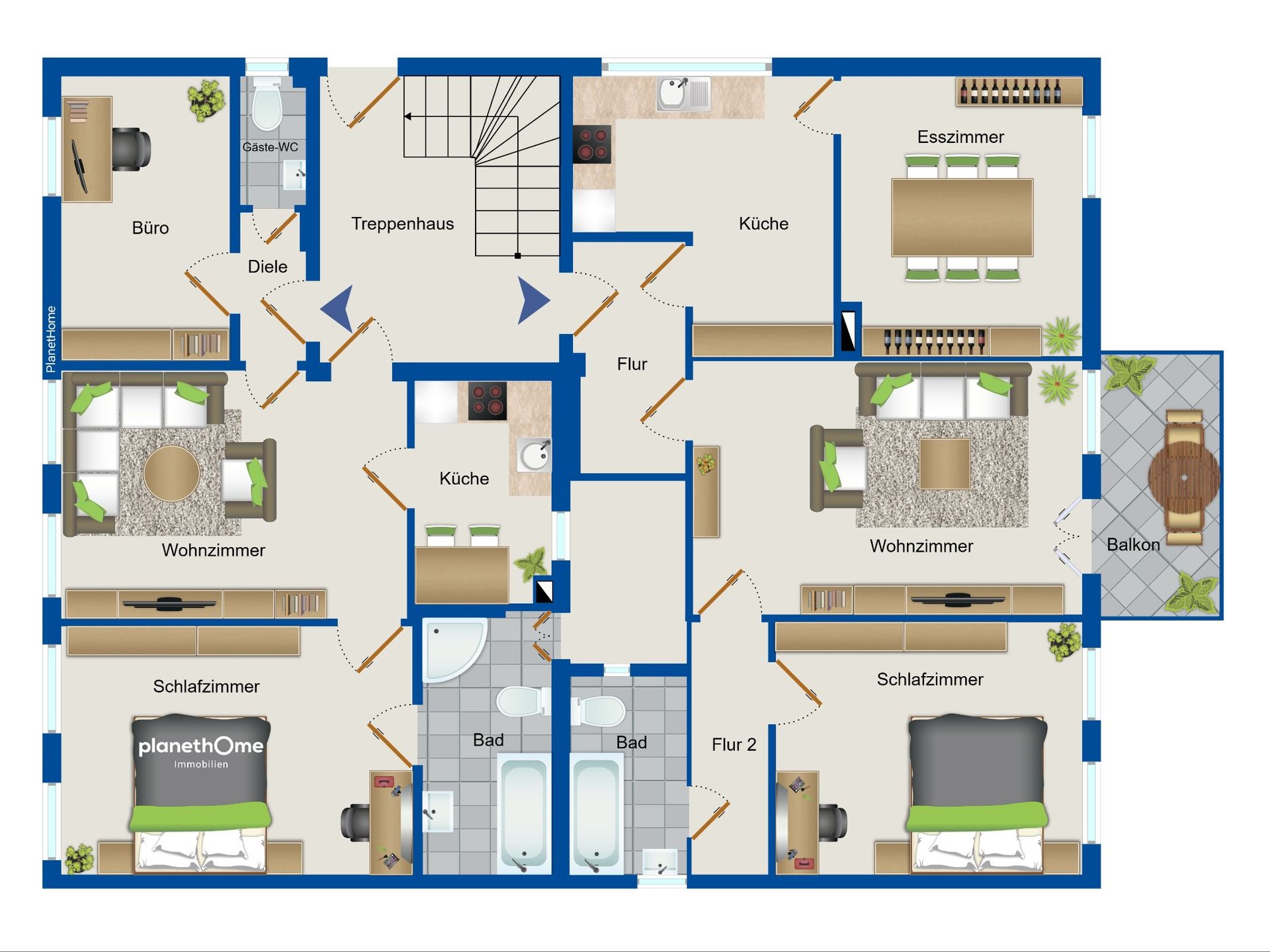 Mehrfamilienhaus zum Kauf 595.000 € 12 Zimmer 276,4 m²<br/>Wohnfläche 398 m²<br/>Grundstück Elberfelder Straße / Flurstraße Mettmann 40822