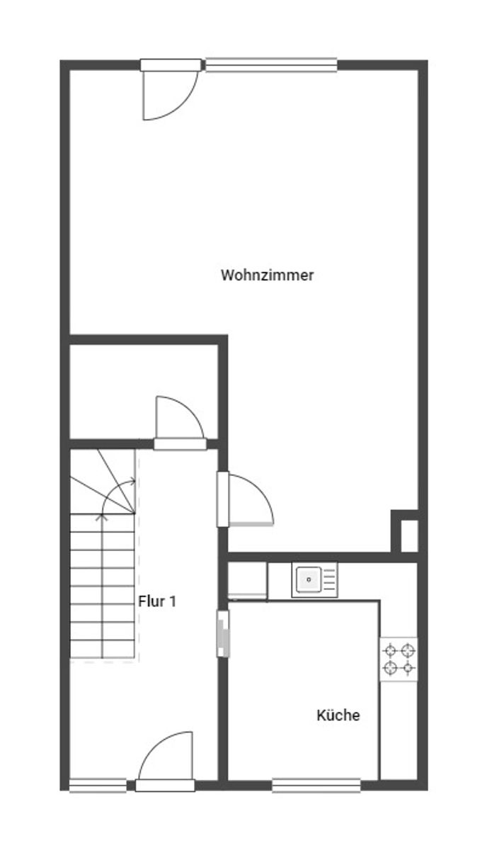 Reihenmittelhaus zum Kauf 159.000 € 5 Zimmer 123,2 m²<br/>Wohnfläche 250,2 m²<br/>Grundstück Gebhardshagen - Ortsmitte Salzgitter 38229