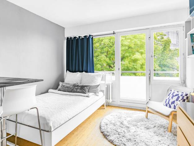 Studio zur Miete Wohnen auf Zeit 1.400 € 1 Zimmer 24 m² frei ab 01.04.2026 Winterhude Hamburg 22299