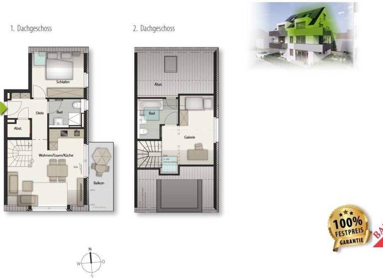 Wohnung zum Kauf - Neubau provisionsfrei 485.000 € 3 Zimmer 70 m² Maichingen Sindelfingen 71069