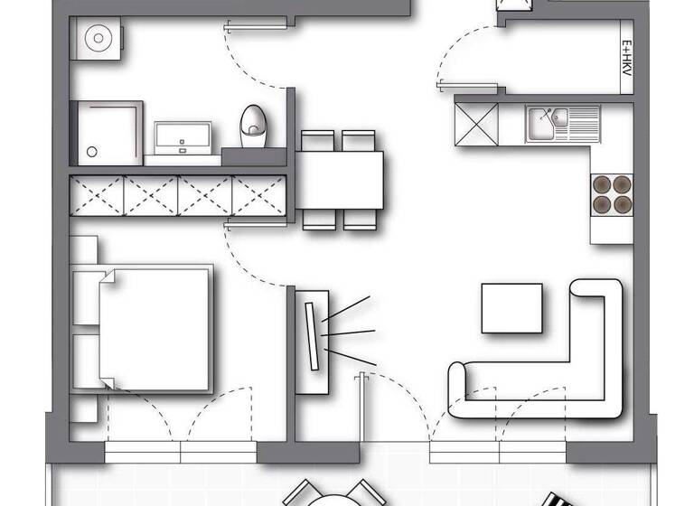 Wohnung zum Kauf - Erstbezug provisionsfrei 392.500 € 2 Zimmer 57,1 m² 1. Geschoss frei ab 31.12.2027 Bischofswiesen 83483