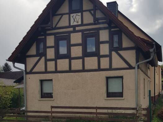 Einfamilienhaus zum Kauf provisionsfrei 75.000 € 3 Zimmer 80 m² 200 m² Grundstück Wohlmuthausen Rhönblick OT Wohlmuthausen 98617