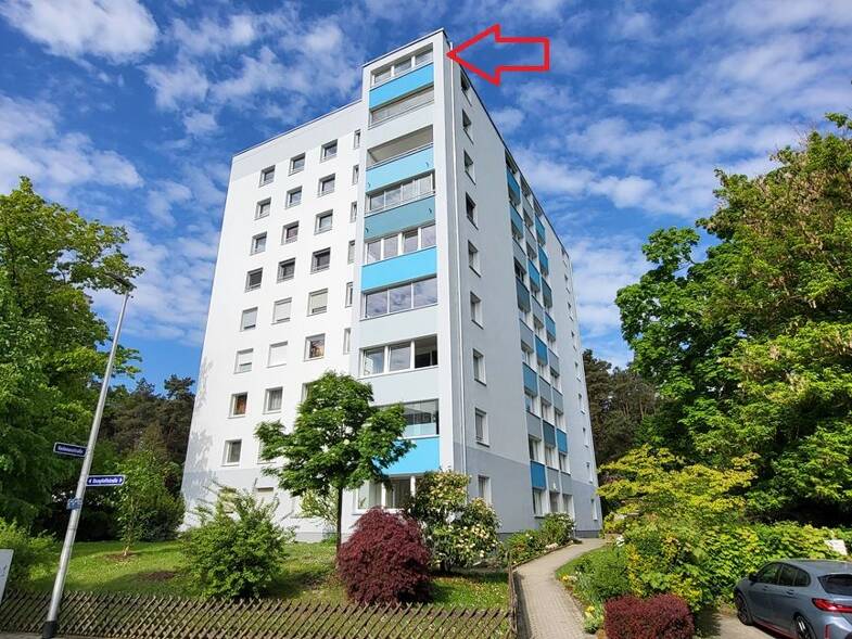 Wohnung zum Kauf 210.000 € 65 m² 8. Geschoss frei ab sofort Dompfaffstraße 136 Steinforst Erlangen 91056