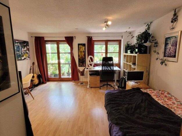 Loft zur Miete 525 € 1 Zimmer 35 m² 2. Geschoss Kartäuserstraße 98 Oberau Freiburg im Breisgau 79104