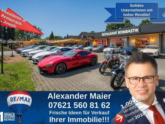 Restaurant zum Kauf 2.250.000 € 2.548 m² Grundstück Müllheim 79379