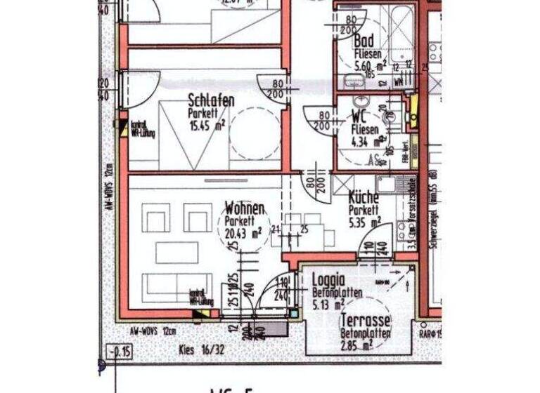 Wohnung zur Miete 579 € 3 Zimmer Michaelistraße 64 Braunau am Inn 5280