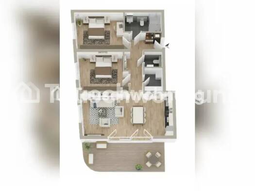 Wohnung zur Miete Tauschwohnung 1.400 € 3,5 Zimmer 99 m² Wolbeck Süd-Ost 48167