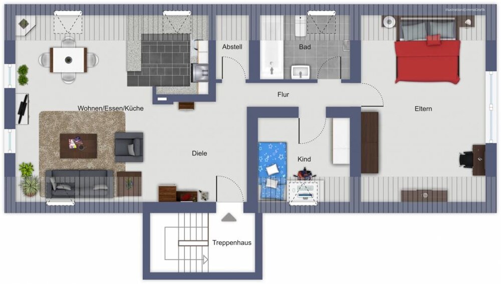 Wohnung zur Miete 445 € 3 Zimmer 75 m²<br/>Wohnfläche Quersa Lampertswalde / Quersa 01561