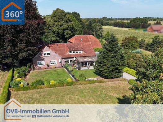 Mehrfamilienhaus zum Kauf 395.000 € 10 Zimmer 420 m² 5.500 m² Grundstück Holtland-Nücke Holtland 26835