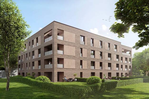 Wohnung zum Kauf - Neubau provisionsfrei 365.460 € 2 Zimmer 60,9 m² 1. Geschoss Hermelinweg 61 Bad Nauheim - Kernstadt Bad Nauheim 61231