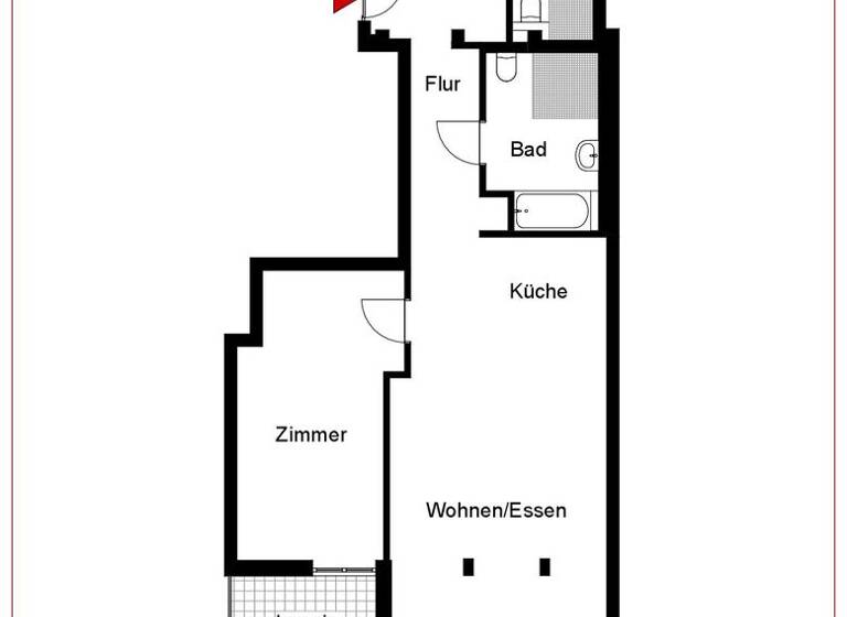Wohnung zur Miete 1.311 € 3,5 Zimmer 114 m² Oststadt Pforzheim 75175