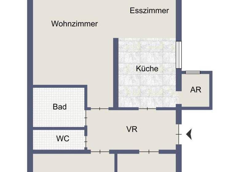 Wohnung zum Kauf 172.000 € 3 Zimmer EG Eggenberg Graz,13.Bez.:Gösting 8051