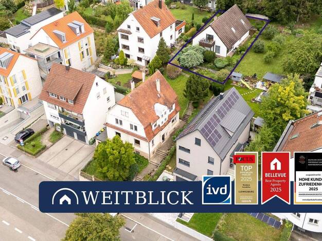 Mehrfamilienhaus zum Kauf 595.000 € 7 Zimmer 190 m² 477 m² Grundstück Nord Ludwigsburg 71634