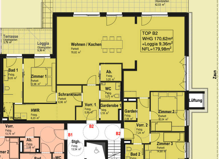 Wohnung zum Kauf 1.099.000 € 4 Zimmer 170,6 m² Flachau 5542