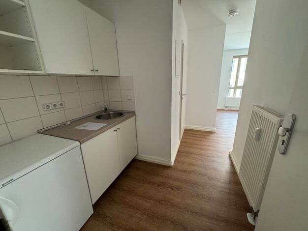 Wohnung zur Miete 346 € 1 Zimmer 23,6 m² 2. Geschoss frei ab sofort Hechtstraße 40 Leipziger Vorstadt (Mittlerer Hecht) Dresden-Leipziger Vorstadt 01097