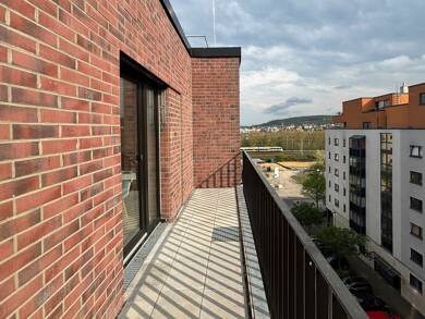 Wohnung zur Miete 1.104 € 1 Zimmer 38,3 m² 6. Geschoss frei ab 01.06.2025 Rosensteinstraße 33 Nord Stuttgart 70191