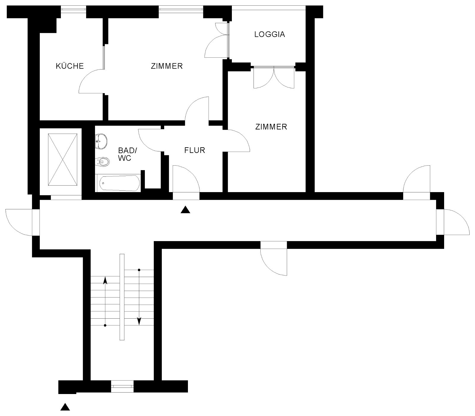 Wohnung zur Miete 714 € 2 Zimmer 57,9 m²<br/>Wohnfläche 3.<br/>Geschoss ab sofort<br/>Verfügbarkeit John-F.-Kennedy-Allee 29 Detmerode Wolfsburg 38444