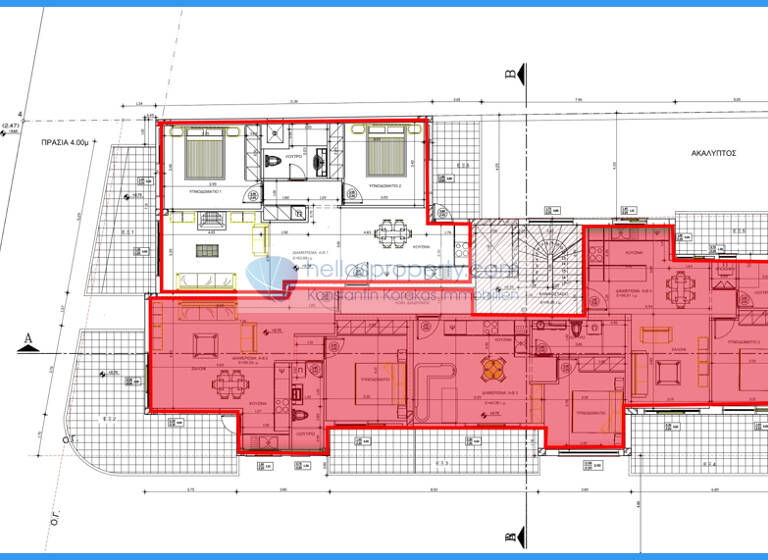Wohnung zum Kauf 300.000 € 3 Zimmer 84 m² 1. Geschoss Nafplio 21100