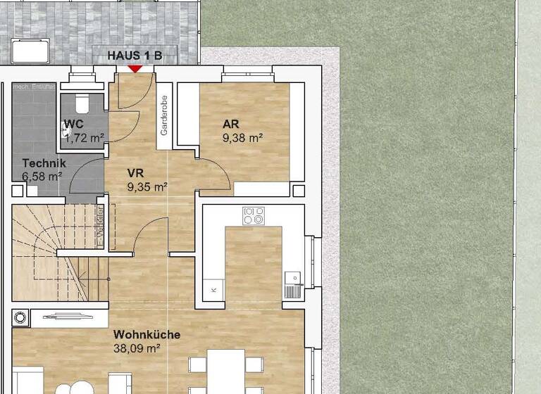 Doppelhaushälfte zum Kauf - Erstbezug provisionsfrei 545.000 € 5 Zimmer 132 m² 320 m² Grundstück Gaaden 2531