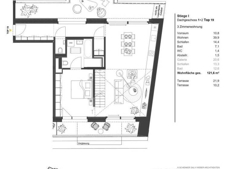 Wohnung zum Kauf - Erstbezug 1.174.860 € 3 Zimmer 121,6 m² Wien 1030