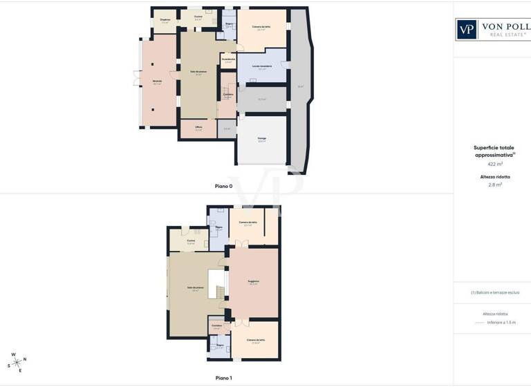 Einfamilienhaus zum Kauf 2.180.000 € 5 Zimmer 439 m² 2.500 m² Grundstück Via Alla Croce 31A Varazze 17019