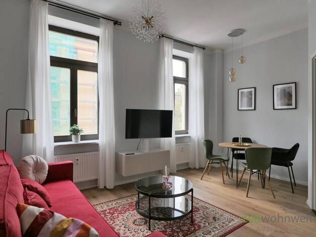Wohnung zur Miete auf Zeit 1.150 € 2 Zimmer 40,6 m² frei ab sofort Schloßchemnitz Chemnitz 09113