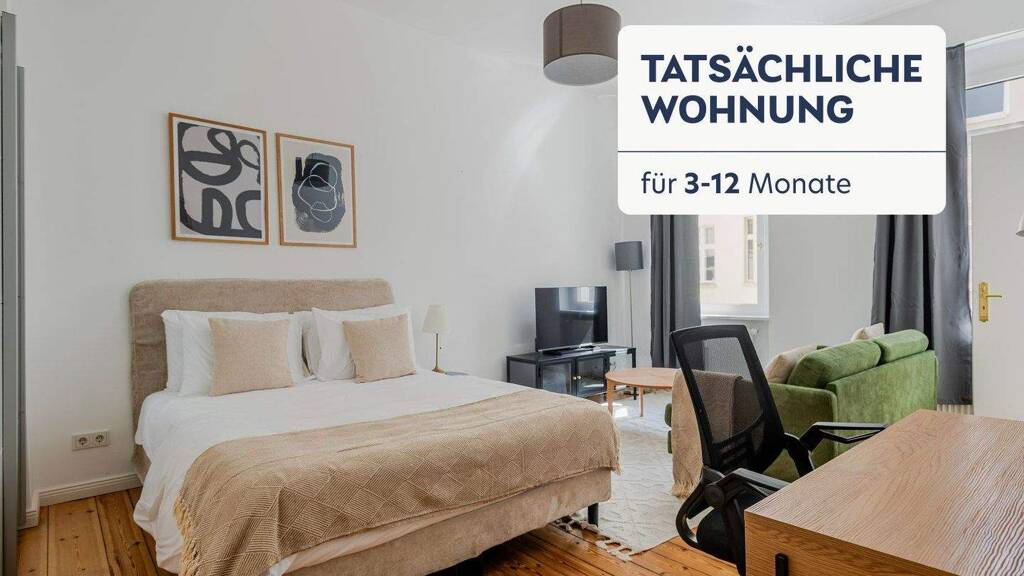 Studio zur Miete 1.010 € 1 Zimmer 36 m² frei ab sofort Prenzlauer Berg Berlin 10439