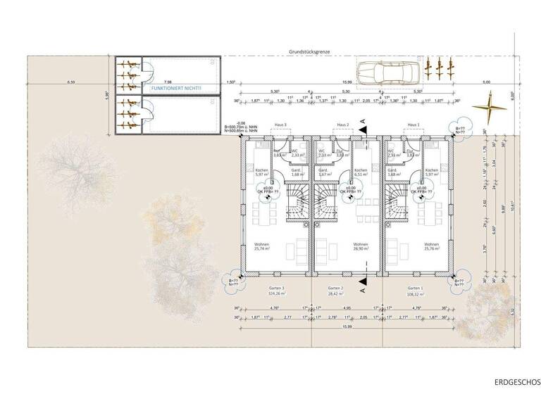 Reihenmittelhaus zum Kauf - Erstbezug provisionsfrei 1.179.403 € 5 Zimmer 145 m² 220 m² Grundstück Milbertshofen-Am Hart München 80937