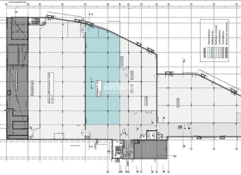 Lagerhalle zur Miete 8.182 m² Lagerfläche teilbar ab 316 m² Ilversgehofen Erfurt 99089