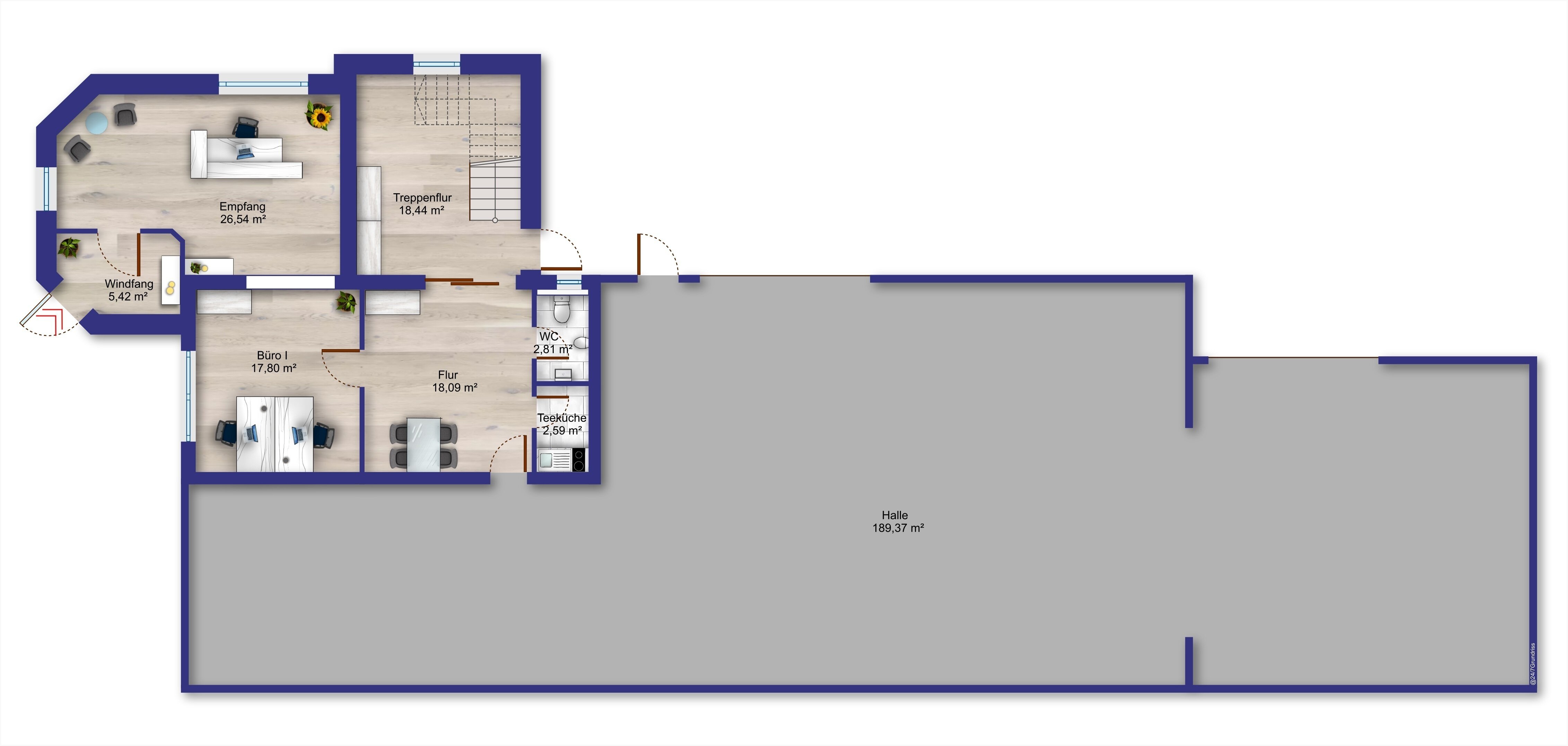 Lagerhalle zum Kauf 429.000 € 477 m²<br/>Lagerfläche Dorfstraße 1 Hemsbünde Hemsbünde 27386