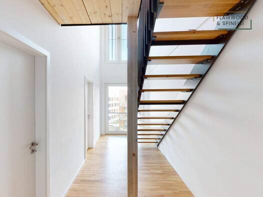 Maisonette zur Miete 1.770 € 4 Zimmer 121,7 m² 4. Geschoss Völklinger Straße 35 Käfertal Mannheim 68309