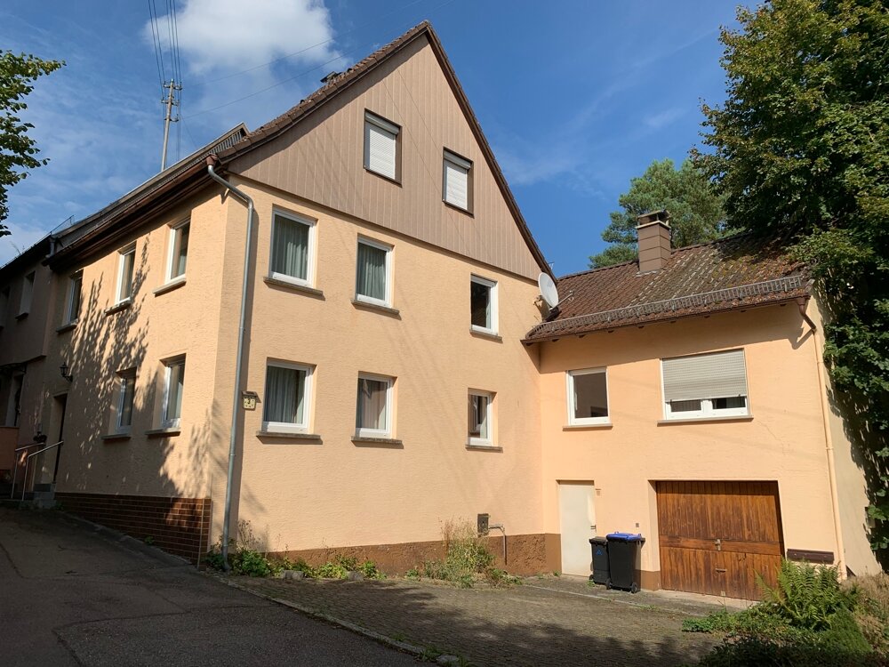 Einfamilienhaus zum Kauf 249.000 € 9 Zimmer 177 m²<br/>Wohnfläche 1.241 m²<br/>Grundstück Unterdeufstetten Fichtenau / Unterdeufstetten 74579