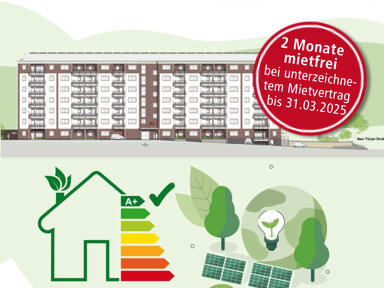 Wohnung zur Miete 1.120 € 2 Zimmer 63,5 m² Max-Türpe-Straße 1 Morgenleite 632 Chemnitz 09122