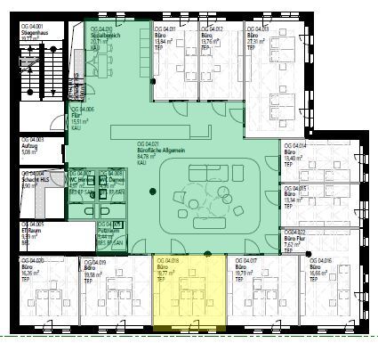 Bürofläche zur Miete provisionsfrei 17,23 € 34 m²<br/>Bürofläche Neue Stiftingtalstrasse 14 Geidorf Graz(Stadt) 8010