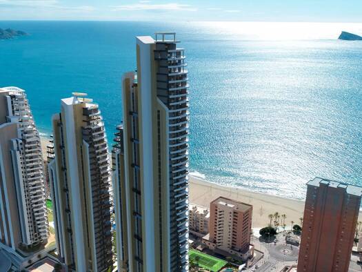 Wohnung zum Kauf provisionsfrei 880.000 € 3 Zimmer 109 m² 29. Geschoss Benidorm 03502