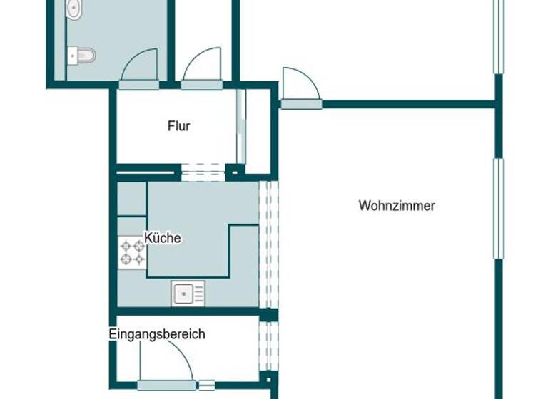 Wohnung zum Kauf 179.000 € 2 Zimmer 57 m² EG Opladen Leverkusen 51379