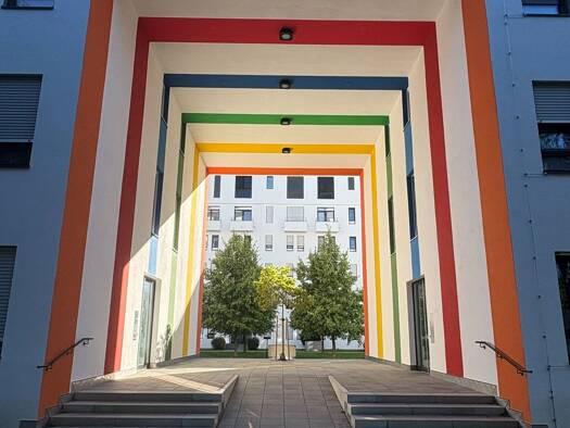 Wohnung zur Miete 800 € 2 Zimmer 62,7 m² Geschoss 1/6 frei ab sofort Friedrich-Ebert-Straße 3 Burghausen Burghausen 84489