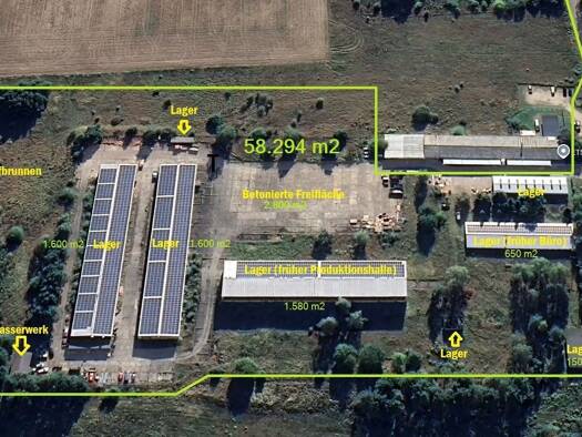 Gewerbegrundstück zum Kauf provisionsfrei 3.500.000 € 58.294 m² Grundstück Gratze 5 Heckelberg Heckelberg-Brunow 16259