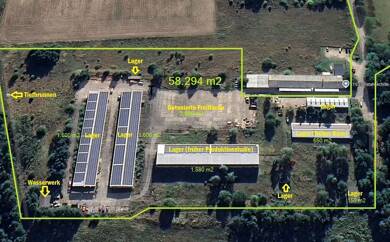 Gewerbegrundstück zum Kauf provisionsfrei 3.500.000 € 58.294 m² Grundstück Gratze 5 Heckelberg Heckelberg-Brunow 16259
