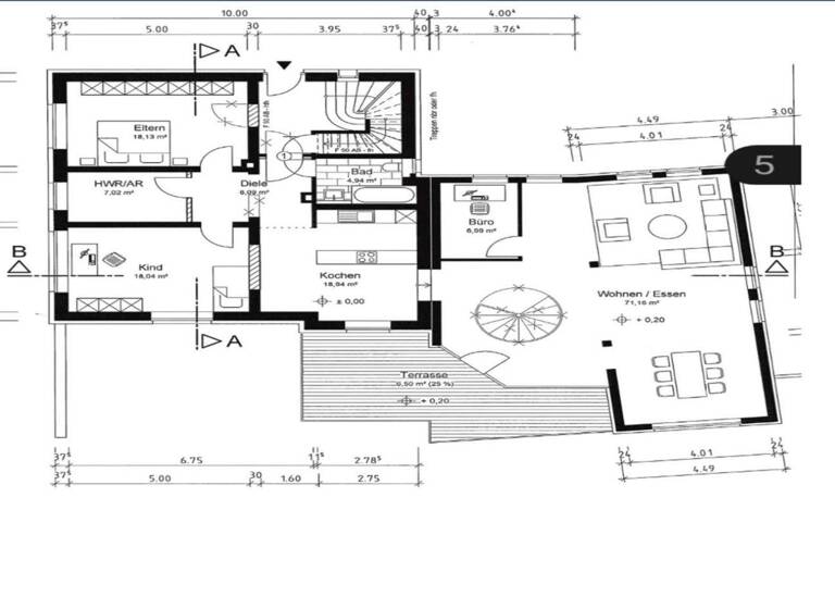 Wohnung zum Kauf 750.000 € 5 Zimmer 163 m² EG Monheim Monheim am Rhein 40789