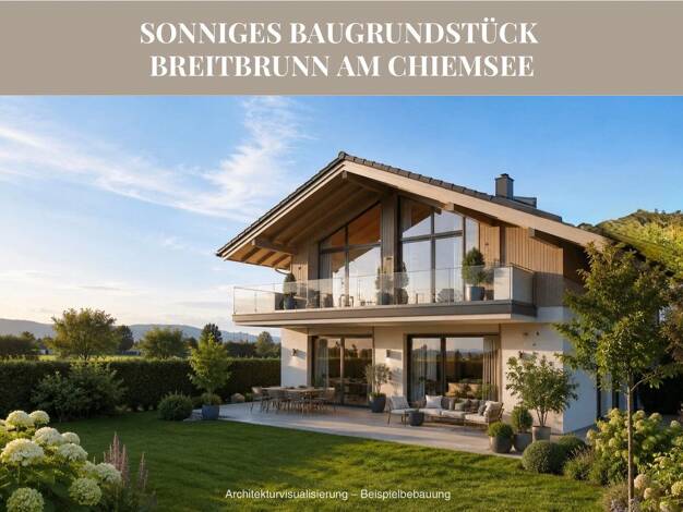 Grundstück zum Kauf provisionsfrei 699.000 € 890 m² Grundstück Breitbrunn Breitbrunn am Chiemsee 83254